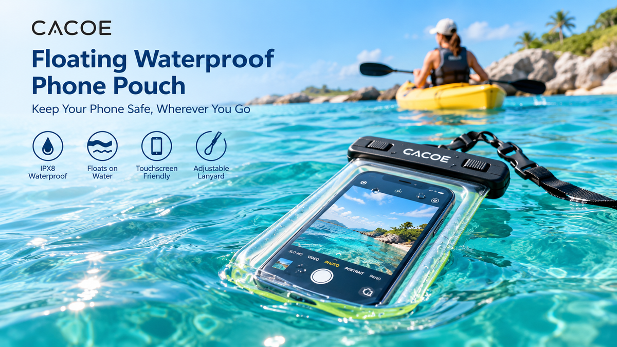Why a Floating Waterproof Phone Pouch Is Essential for Beach Trips, Kayaking and Travel
