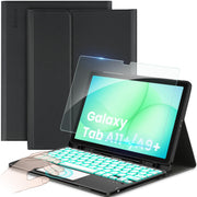 CACOE Keyboard Case for Samsung Galaxy Tab A11+ / A9+ with Touchpad - Clavier AZERTY Français