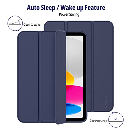 CACOE Case for iPad 10th Generation with Pencil Holder 2022 10.9 inch