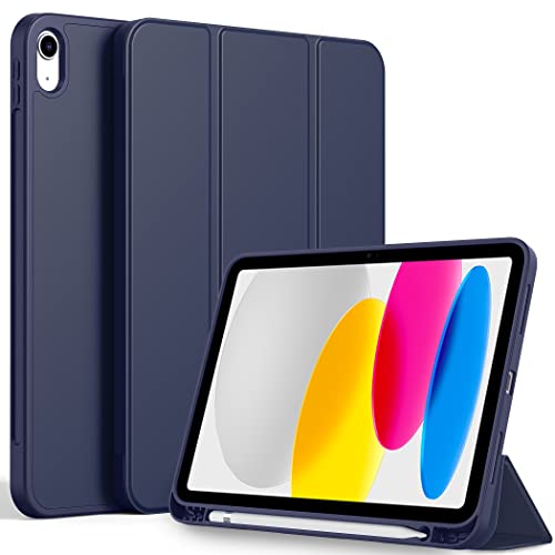CACOE Case for iPad 10th Generation with Pencil Holder 2022 10.9 inch