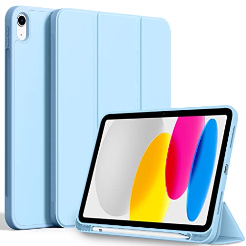 CACOE Case for iPad 10th Generation with Pencil Holder 2022 10.9 inch