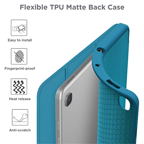 CACOE Case for Samsung Galaxy S6 Lite Tablet with Pencil Holder(SM-P610/P613/P615/P619)