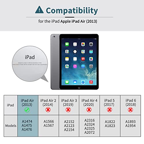CACOE Case Compatible with iPad Air 1 (2013 )
