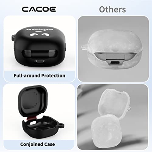 CACOE Funny Cute Case for Samsung Galaxy Buds Pro (2021)/Galaxy Buds 2(2021) /Galaxy Buds Live(2020)
