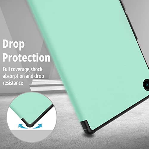 CACOE Compatible with Samsung Galaxy Tab A8 10.5 2022/2021 Case with Tempered Glass