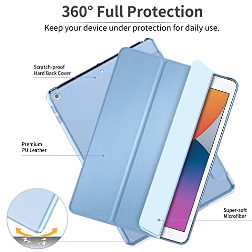 CACOE Case Compatible with iPad 9th Gen 2021 / 2020 /2019 / iPad 10.2 Inch