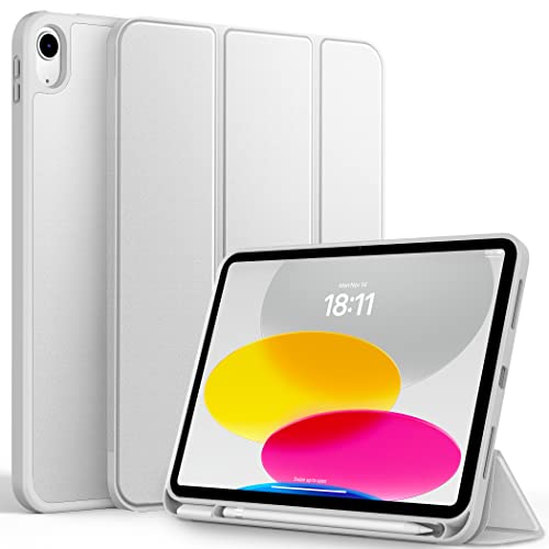 CACOE Case for iPad 10 Generation Case with Pen Holder 10.9 inch 2022 A2757/A2777