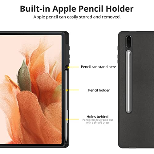 CACOE Case Compatible with Samsung Galaxy Tab S7 FE 12.4 5G 2021/ S7+ Plus 12.4