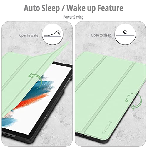 CACOE Compatible with Samsung Galaxy Tab A8 10.5 2021 Case with Protective Film