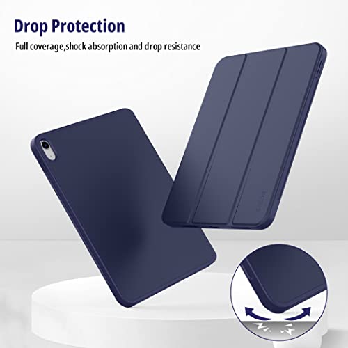 CACOE Case for iPad 10th Generation with Pencil Holder 2022 10.9 inch