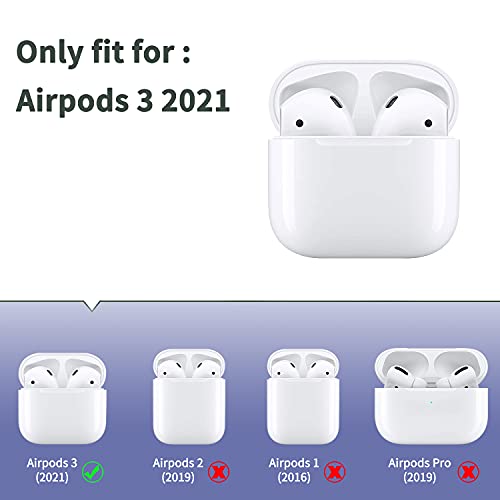 CACOE Silicone Case Compatible with AirPods 3 2021