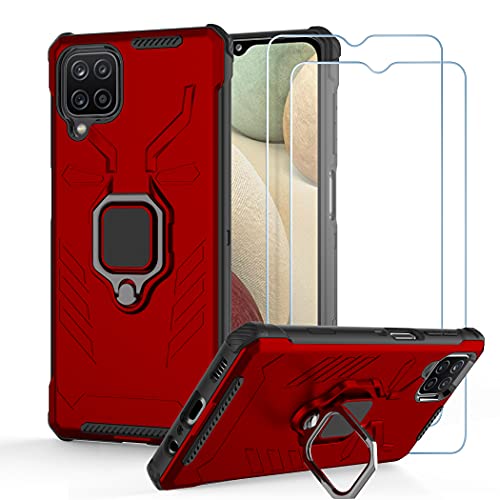 CACOE Case for Samsung Galaxy A12 with 2 Pack Screen Protector