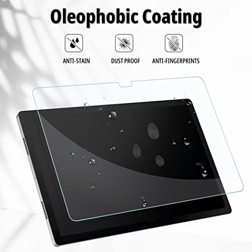 CACOE Compatible with Samsung Galaxy Tab A8 10.5 2022/2021 Case with Tempered Glass
