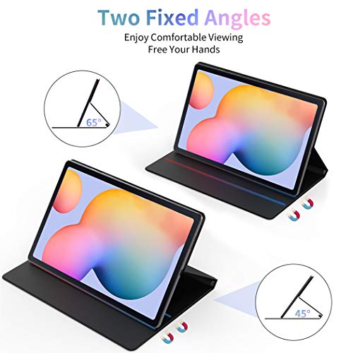 Book Cover with S Pen Slot for Tab S6 Lite(10.4 inch)