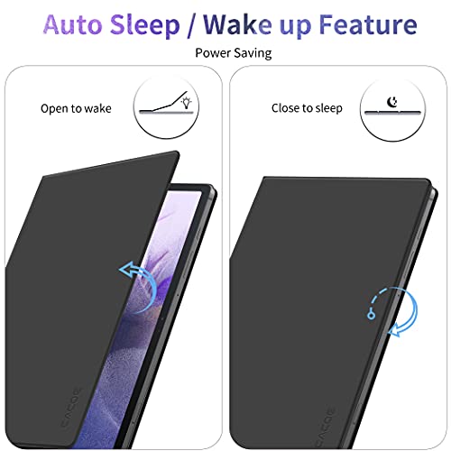 CACOE Case Compatible with Samsung Galaxy Tab S7 FE 12.4 5G 2021/ Plus 12.4 2020