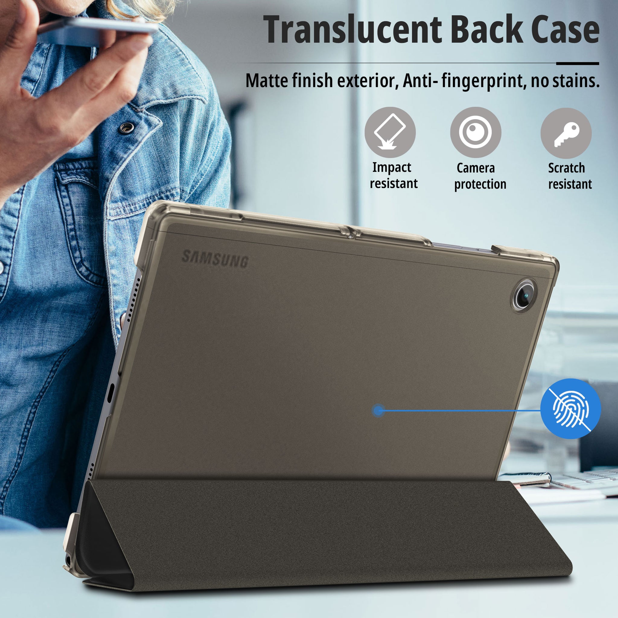 CACOE Case for Samsung Galaxy Tab A8 10.5 2021 Tablet (SM-X205N/ ‎X200N)