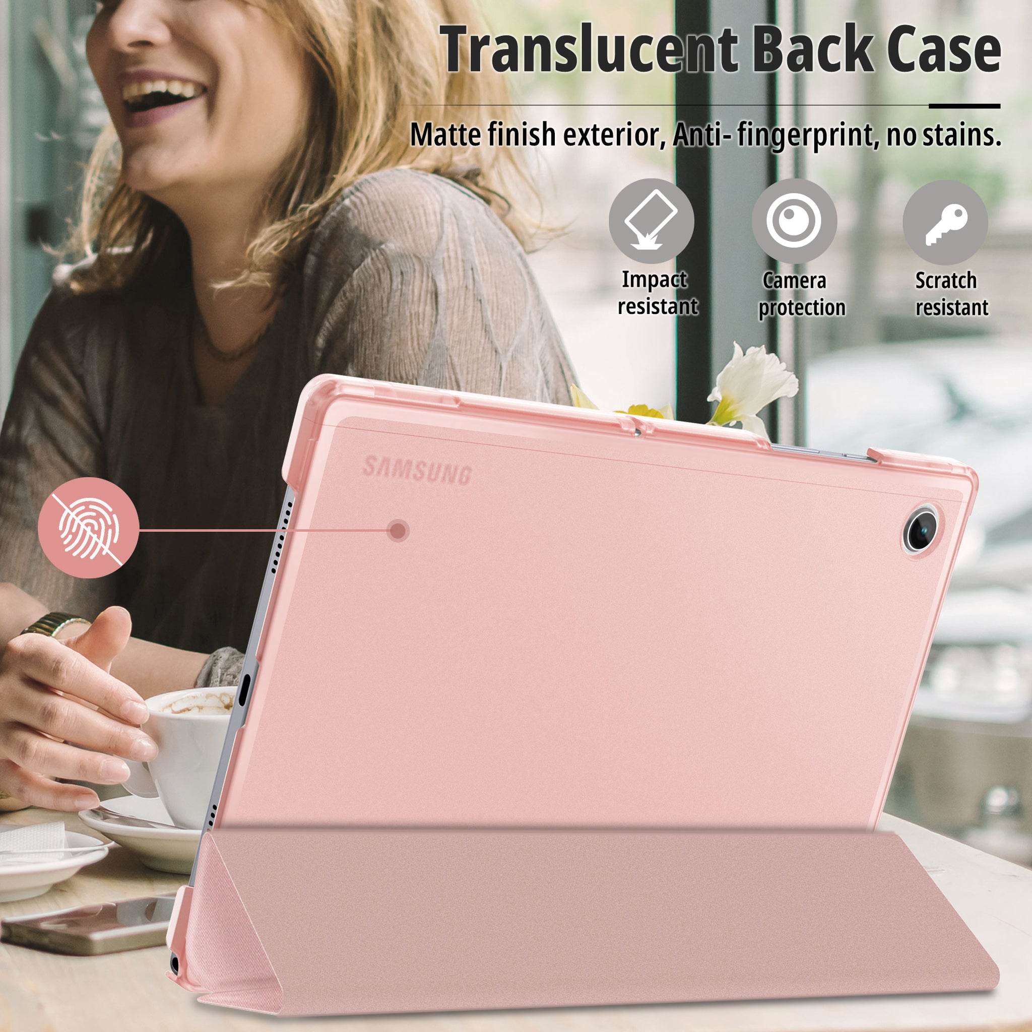 CACOE Case for Samsung Galaxy Tab A8 10.5 2021 Tablet (SM-X205N/ ‎X200N)