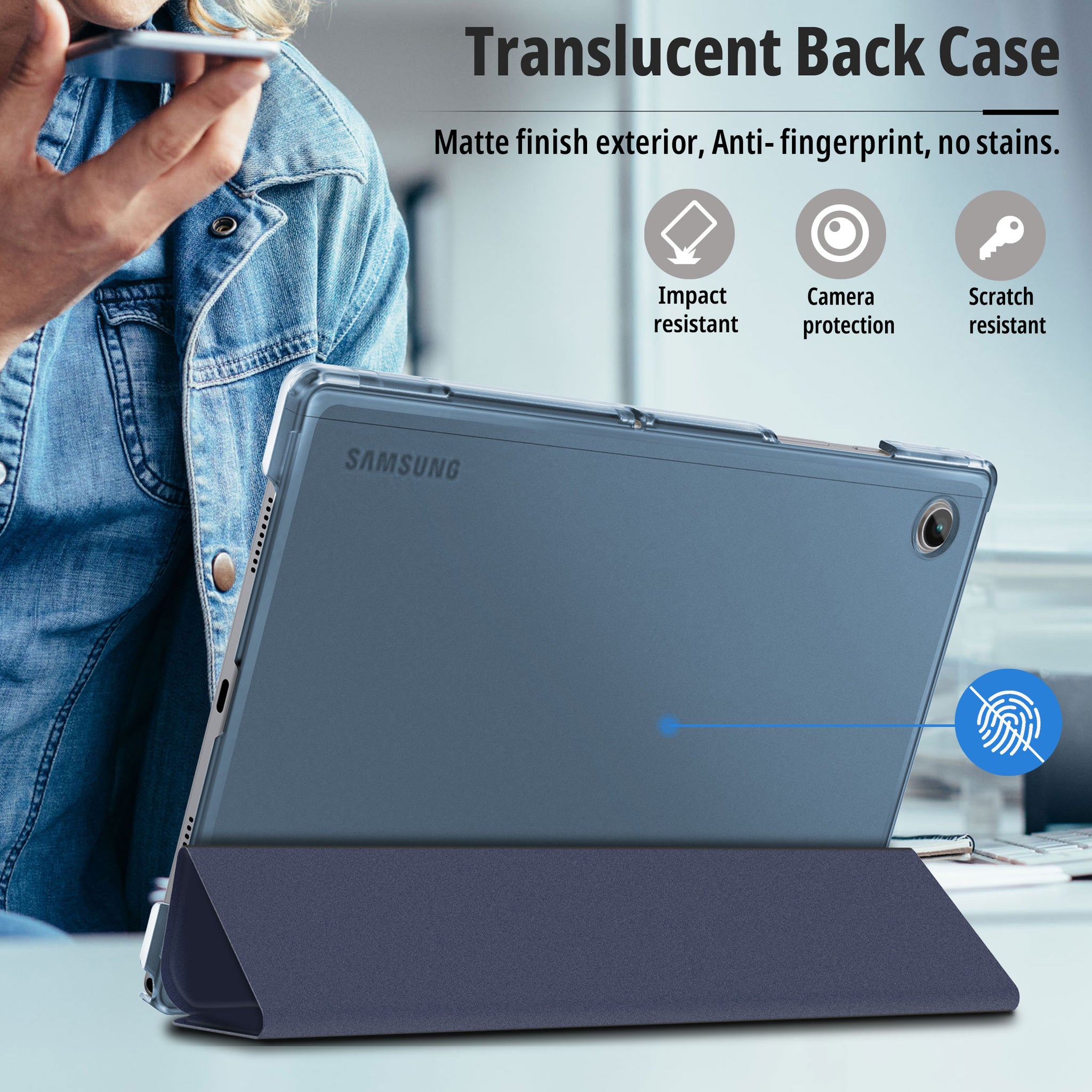 CACOE Case for Samsung Galaxy Tab A8 10.5 2021 Tablet (SM-X205N/ ‎X200N)