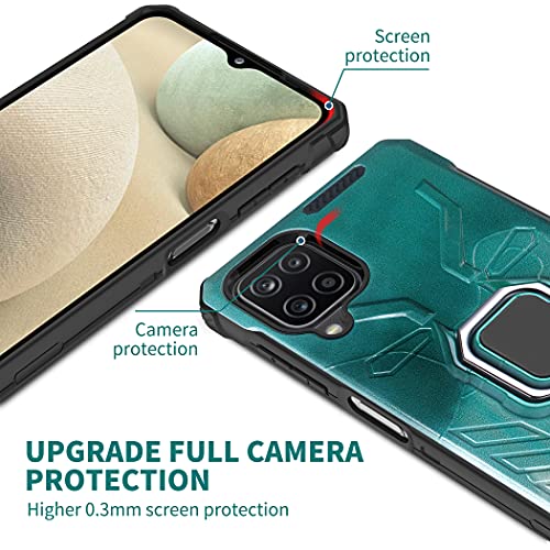 CACOE Case for Samsung Galaxy A12 with 2 Pack Screen Protector