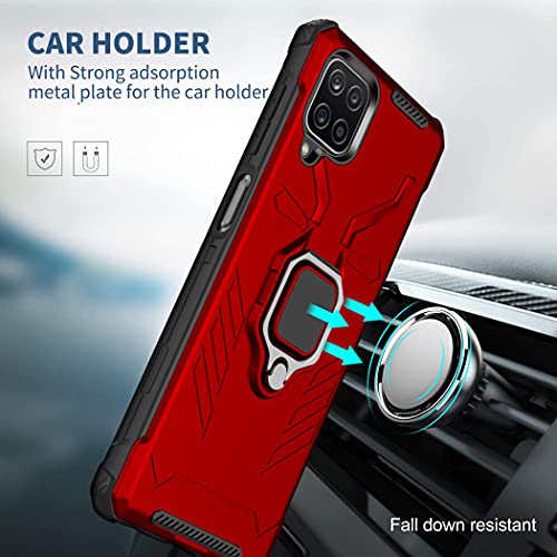 CACOE Case for Samsung Galaxy A12 with 2 Pack Screen Protector