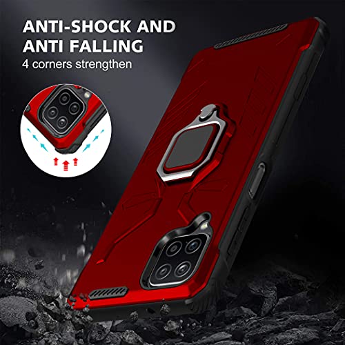 CACOE Case for Samsung Galaxy A12 with 2 Pack Screen Protector