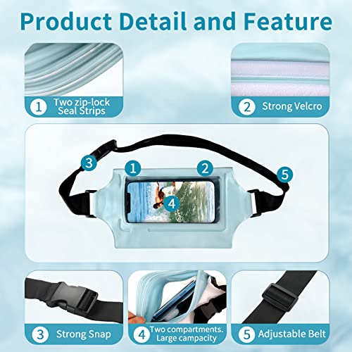 Waterproof Pouch with Waist Strap