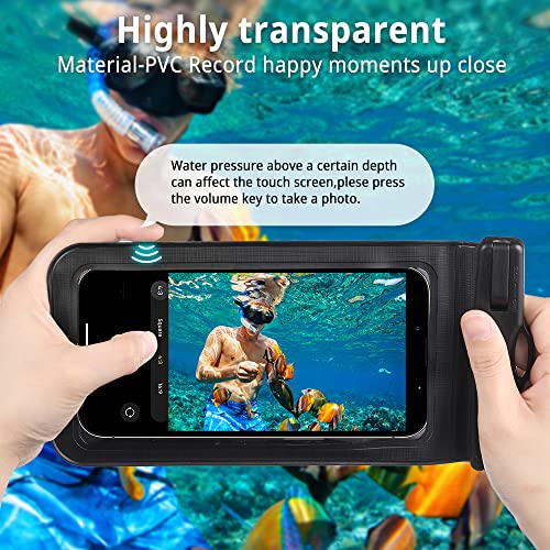 CACOE 2 piece waterproof cell phone case 7.0 inch waterproof cell phone case with integrated TPU seal design