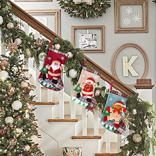 CACOE Christmas Stocking Set 3 Pcs