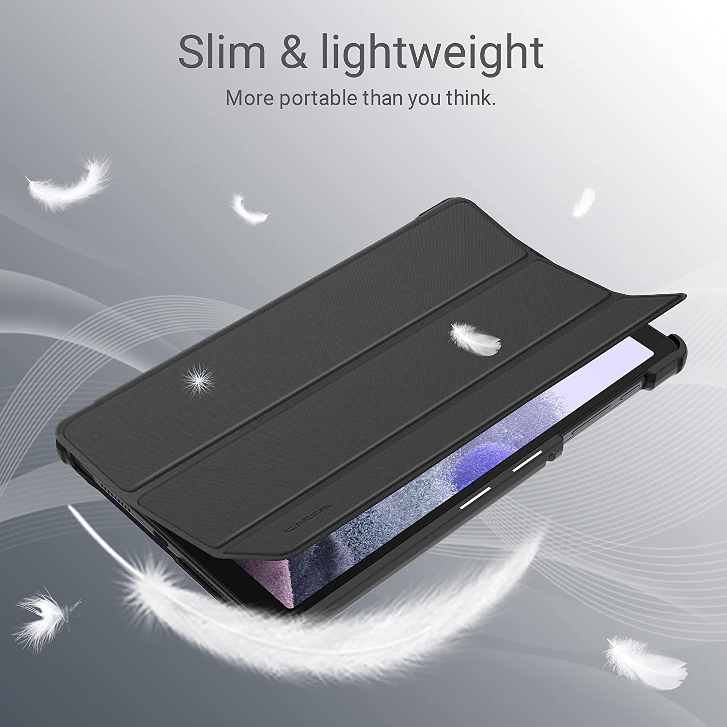 CACOE Case and Tempered Glass Compatible with Samsung Galaxy Tab A7 Lite
